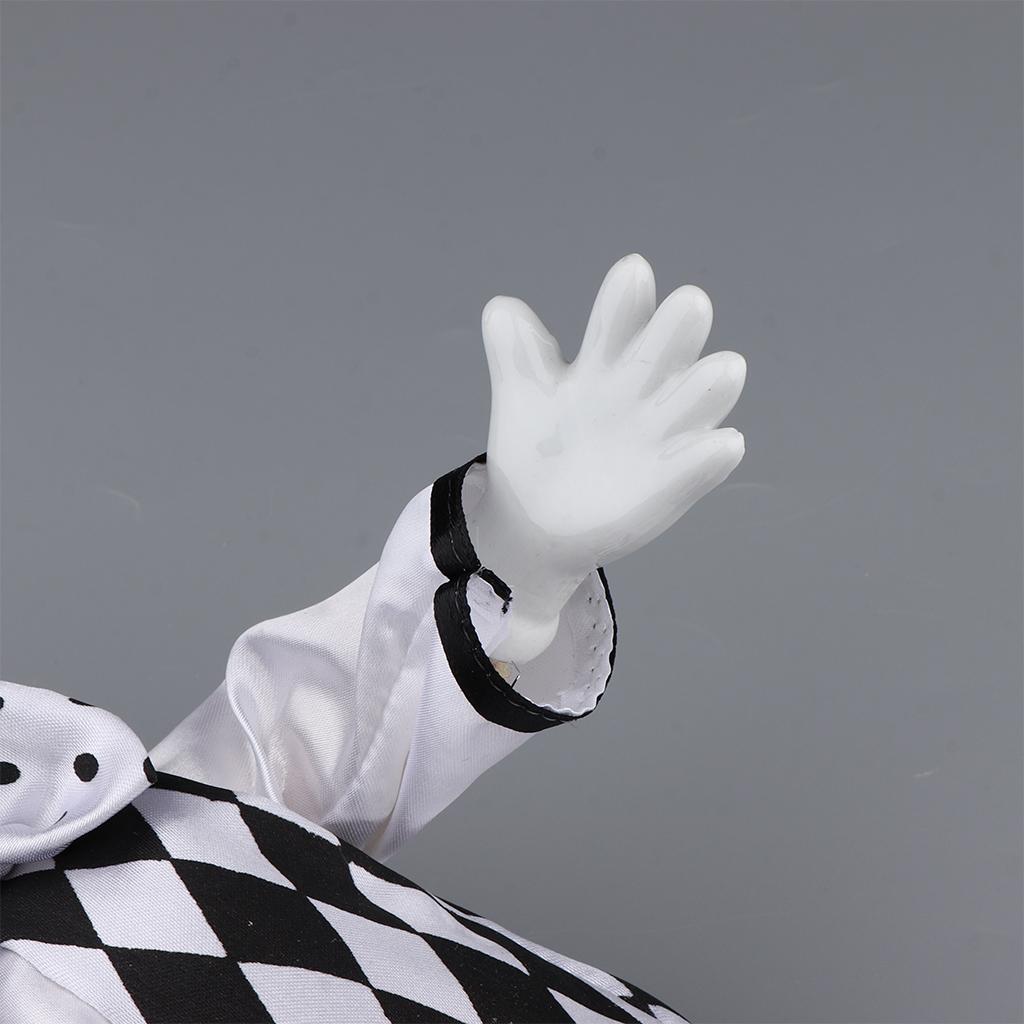 Vintage Collectible Clowns - Boneco de Palhaço Engraçado de Porcelana,