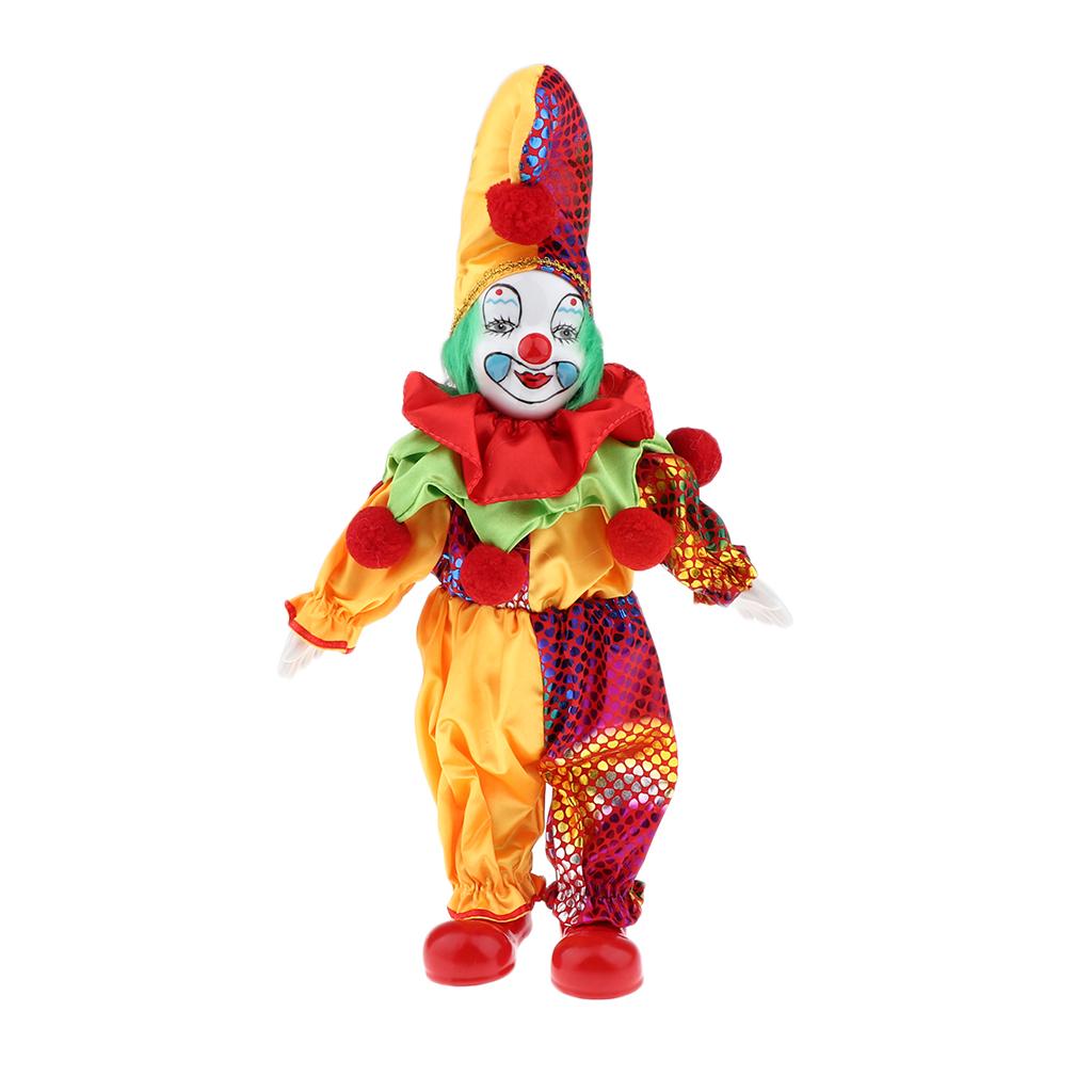 Vintage Collectible Clowns - Bonecos de Cerâmica Antigos, Figuras Colecionáveis