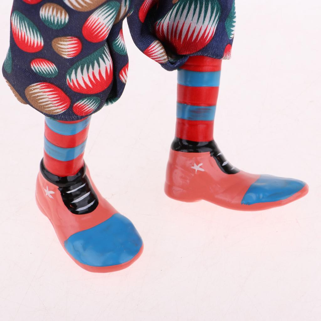 Vintage Collectible Clowns - Boneco de Palhaço de Porcelana Vintage