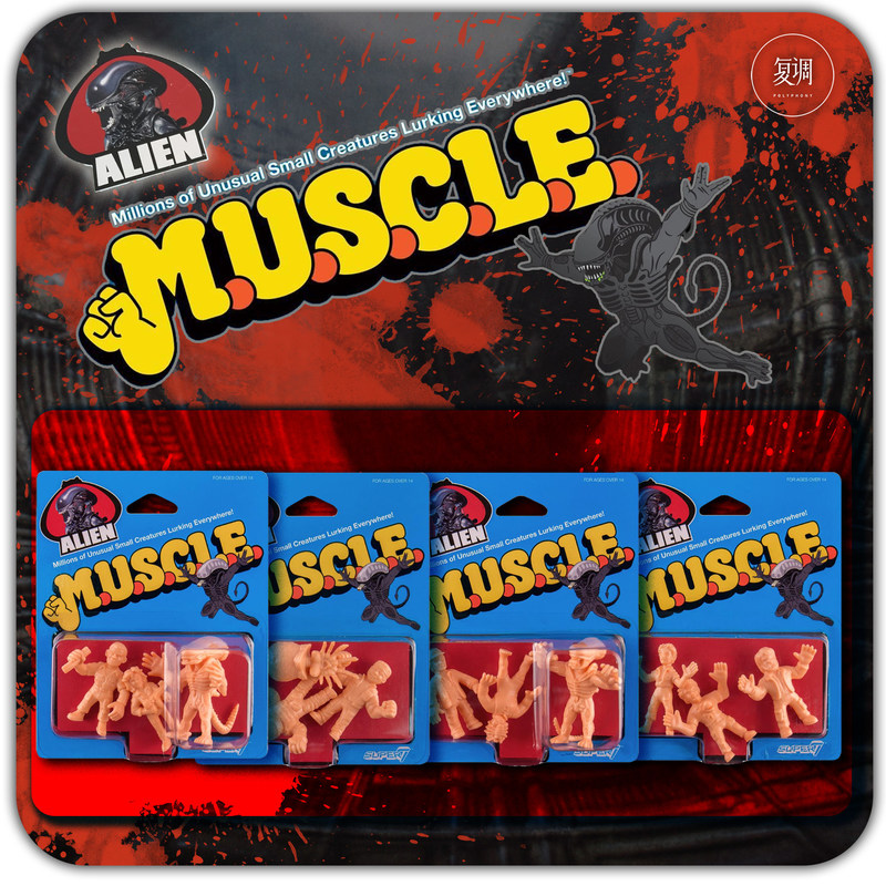 Vintage Toys Collector - Polyphony Super7 Muscle Em Estoque Brinquedo