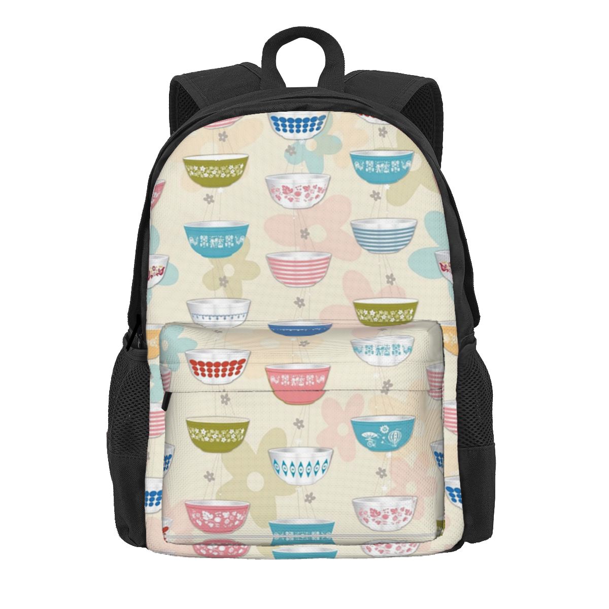 Vintage Collectible Pyrex - Coleção de tigelas vintage Pyrex, mochila