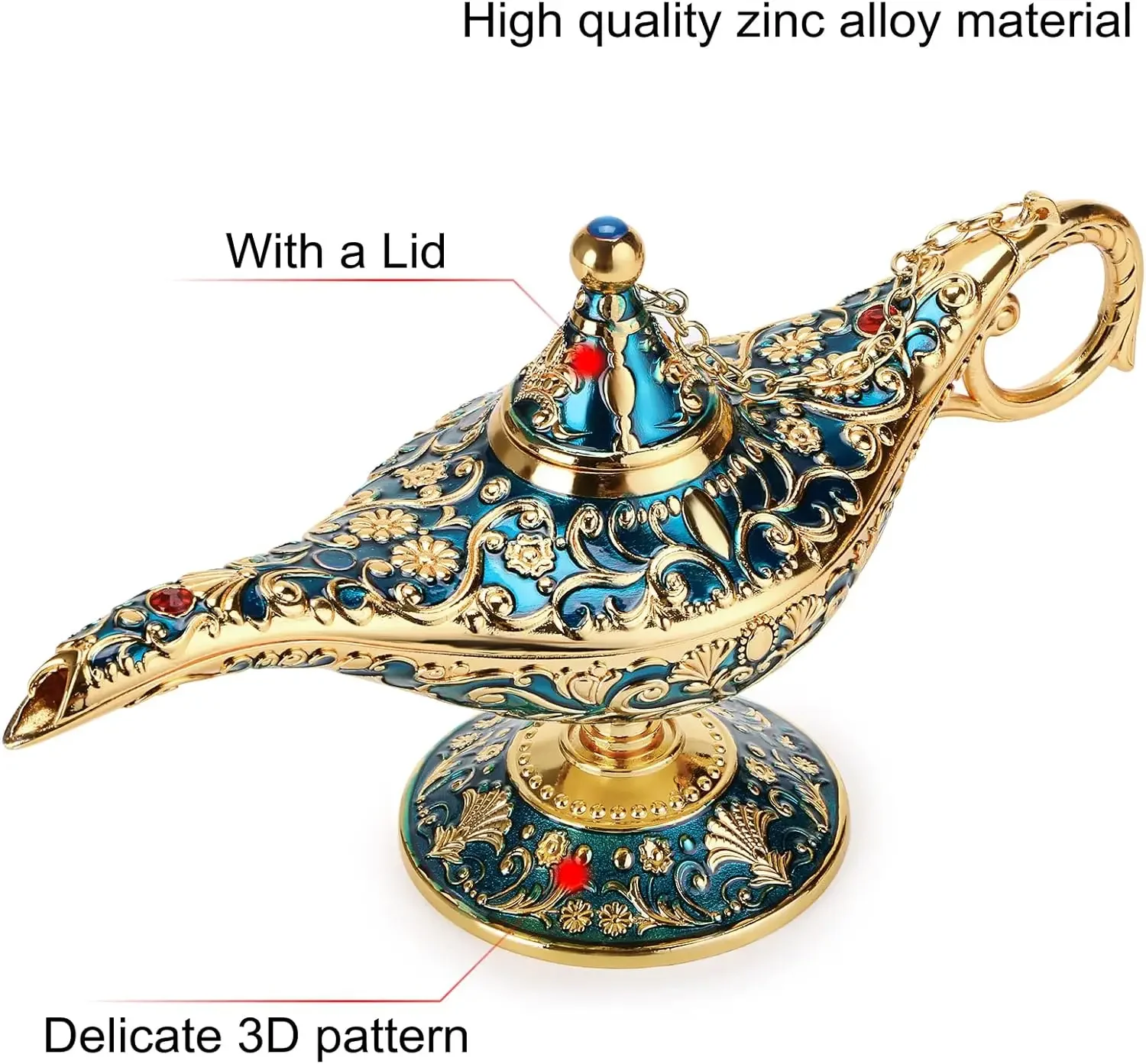 Collectible Vintage Lamps - Lâmpada Mágica Vintage do Aladino para