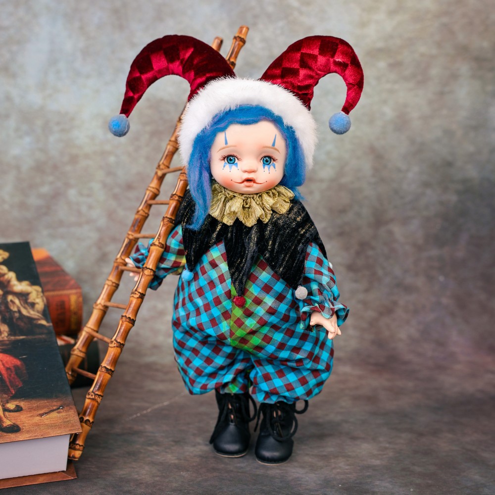 Vintage Collectible Clowns - Presente de Halloween: Boneco de Palhaço