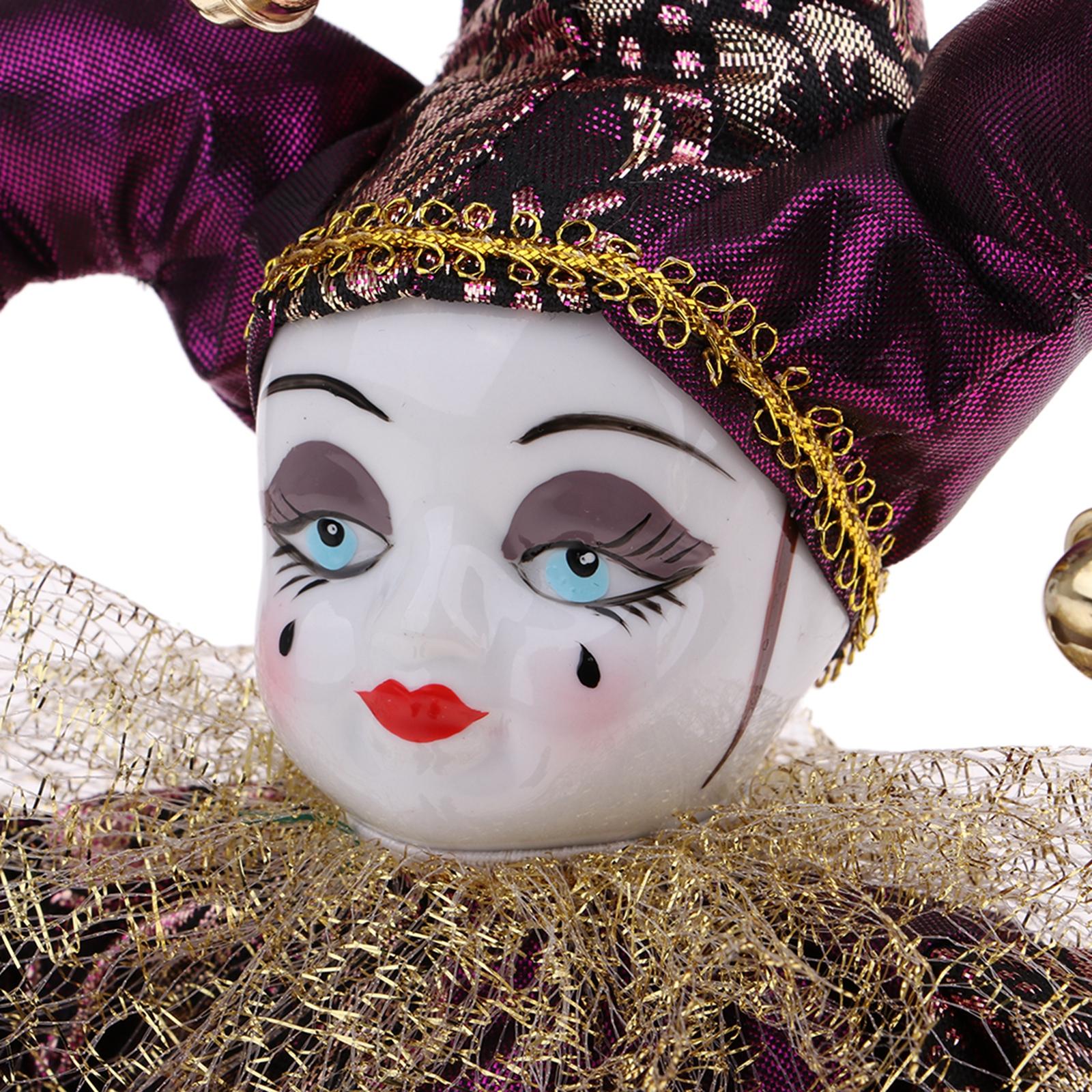 Bonecas de Porcelana Estilo It - Vintage Collectible Clowns avaliação e preço