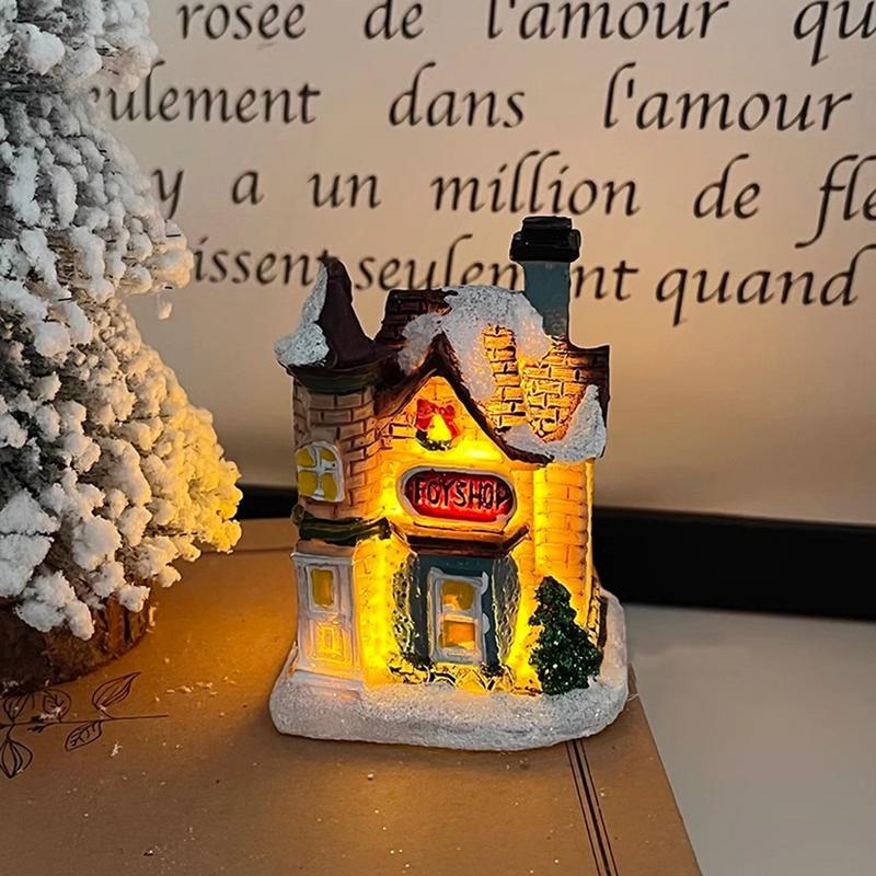 Casas de aldeia de natal vinta - Collectible Vintage Lamps avaliação e preço
