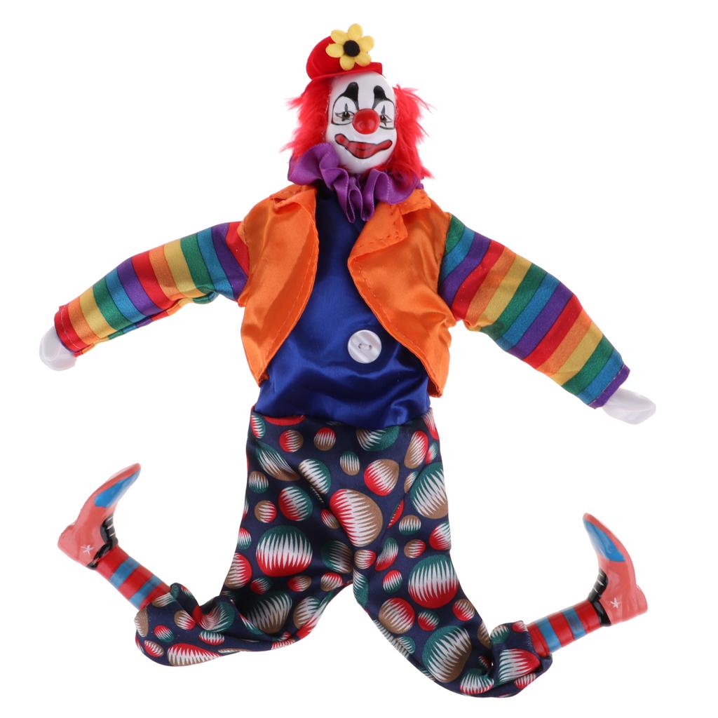 Boneco de Palhaço de Porcelana - Vintage Collectible Clowns avaliação e preço
