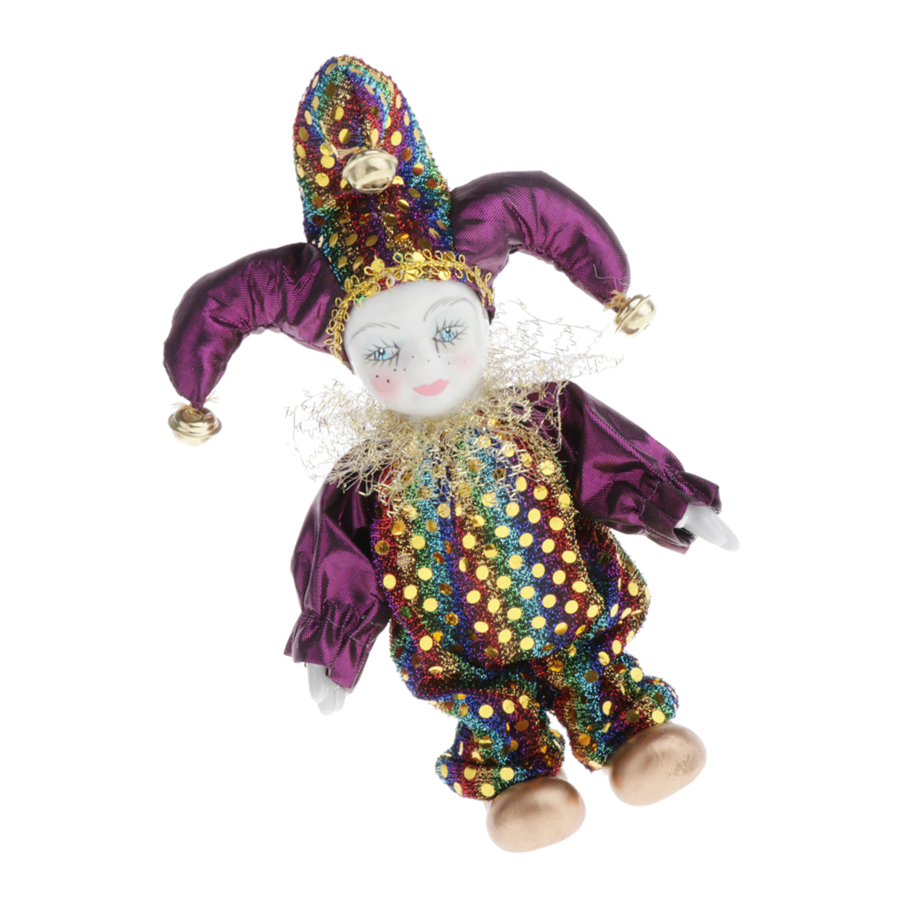 Boneco de Palhaço de Porcelana - Vintage Collectible Clowns avaliação e preço