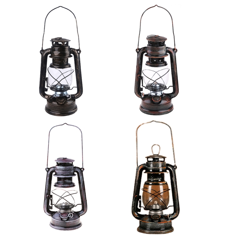 Lâmpada óleo metal vintage lan - Collectible Vintage Lamps avaliação e preço