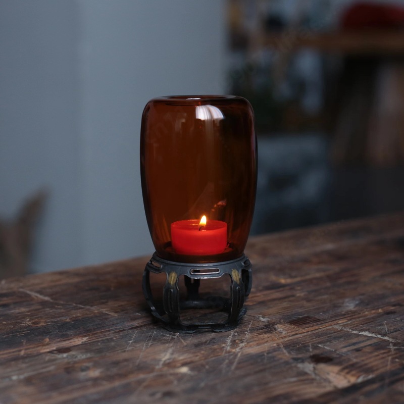 Suporte de Vela de Vidro Vinta - Collectible Vintage Lamps avaliação e preço